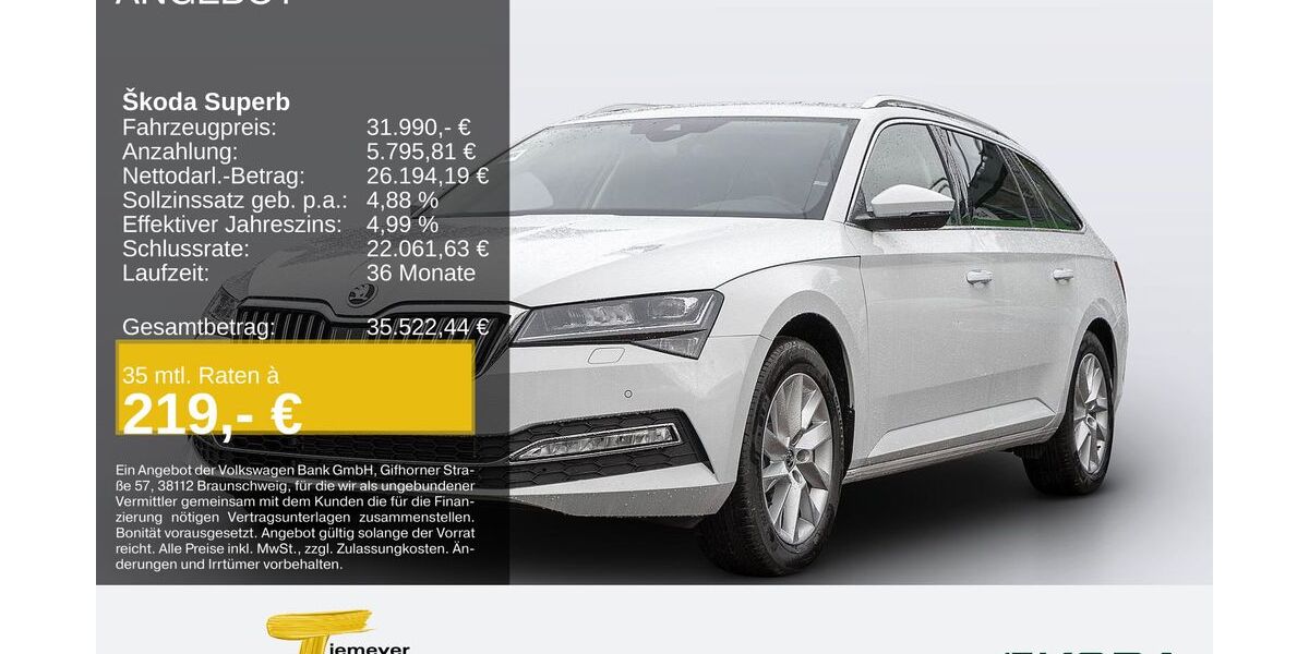 Skoda Superb 30.805 km 30.880 &euro; Werdohl 58791