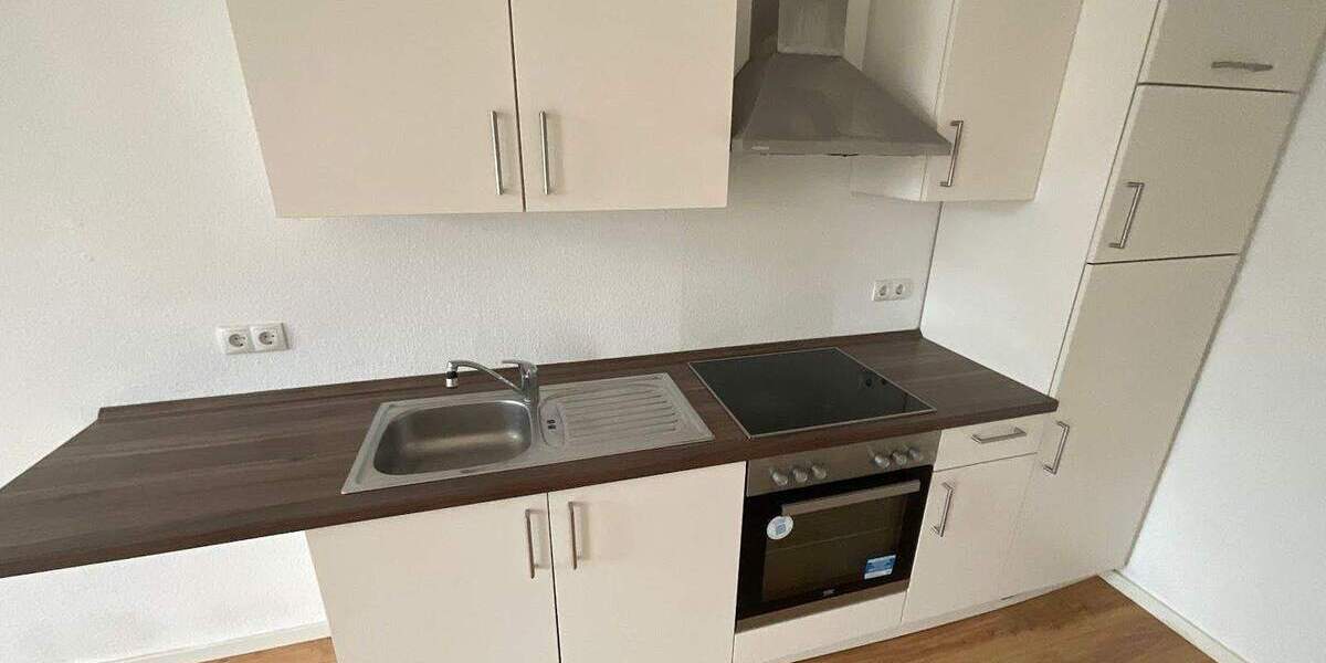 Moderner Grundriss mit geräumiger Wohnküche und Balkon 1 zimmer