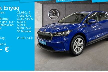 Skoda Enyaq 22.554 km 21.680 &euro; Frankfurt 60326