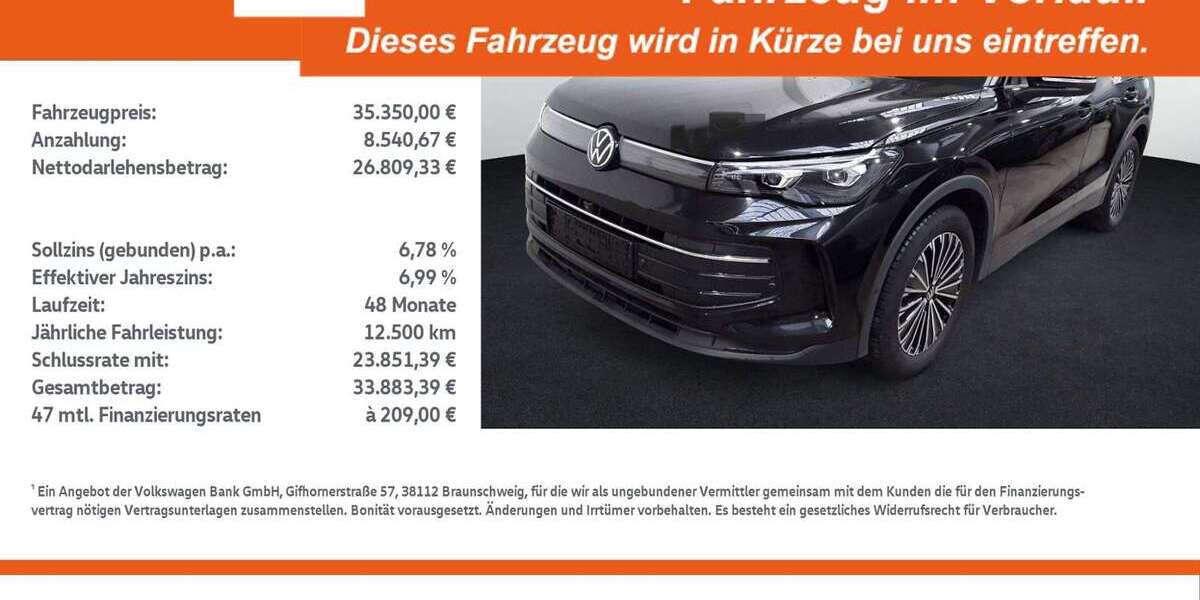 VW Tiguan 25.130 km 35.350 &euro; Borken 46325