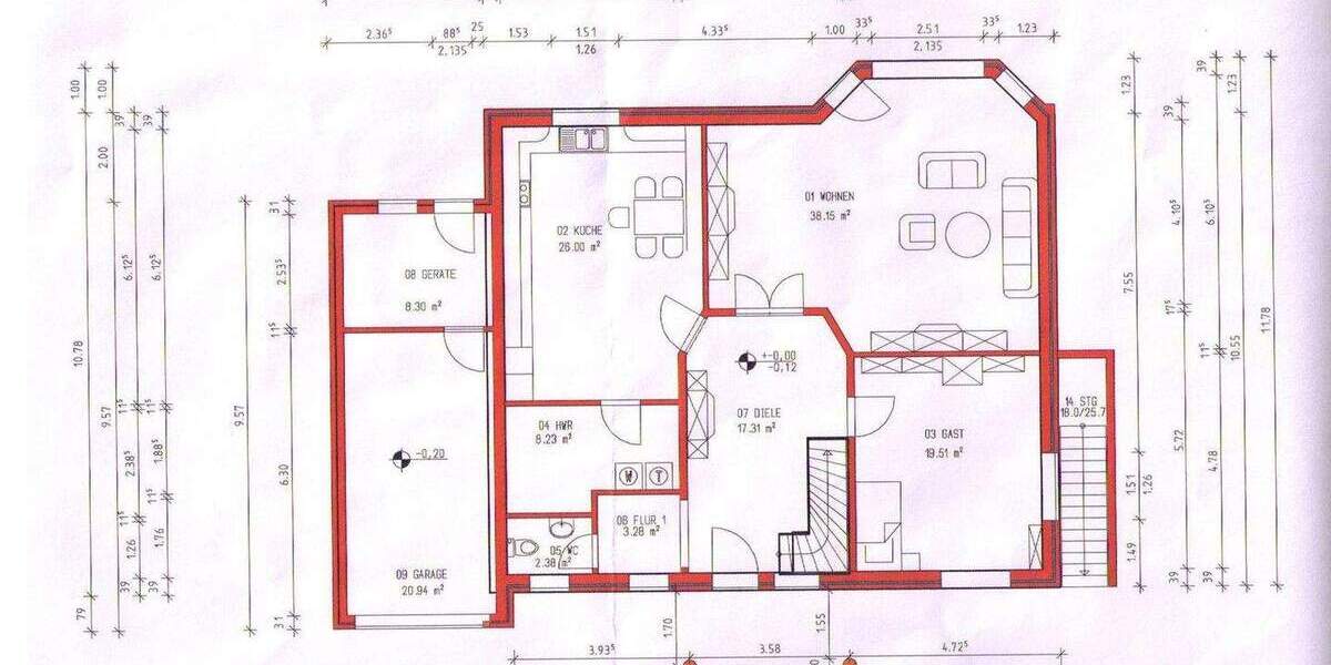 Einfamilienhaus Quakenbrück Neustadt - 1 Zimmer, 220 m&sup2;, 635.000&euro; | Angebot:25760455