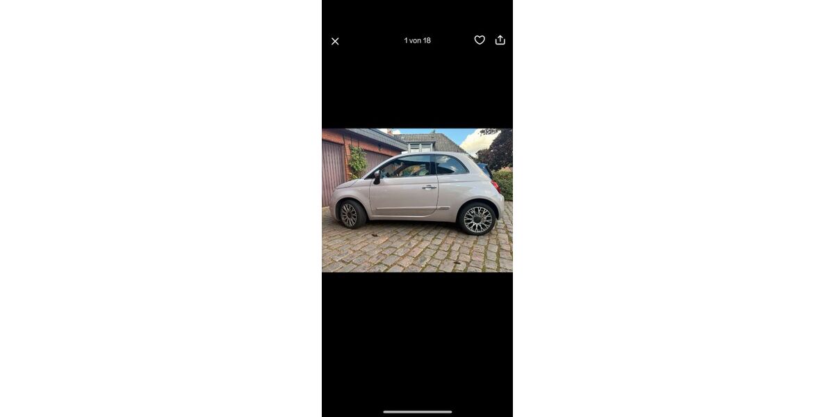 Fiat 500 70.000 km 11.500 &euro; Hohenwestedt 24594