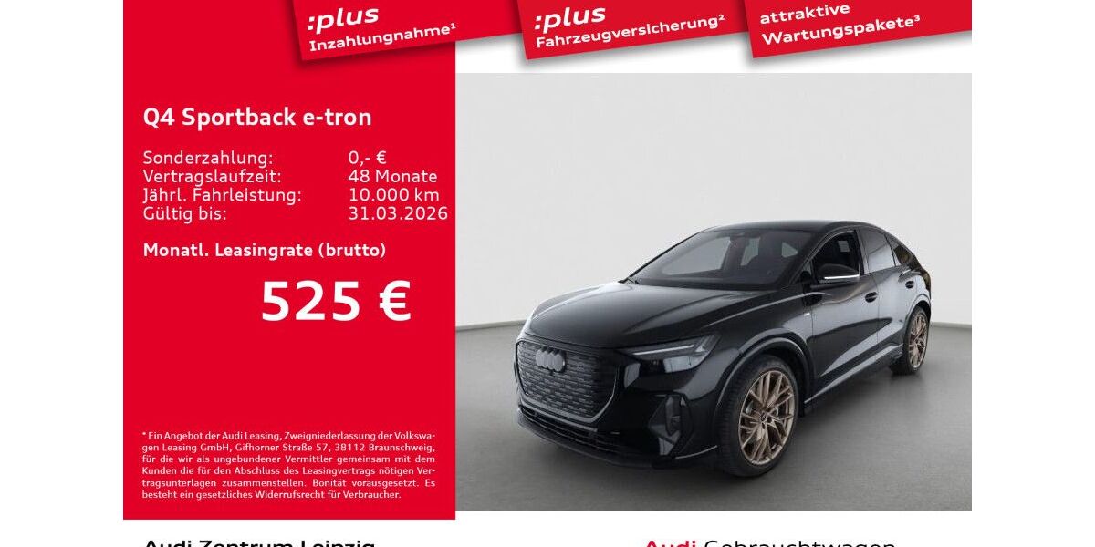 Audi Q4 e-tron 7.963 km 51.690 &euro; Leipzig 04129