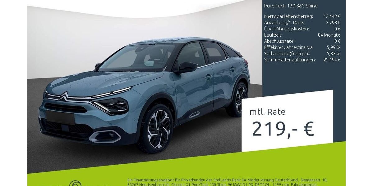 Citroen C4 25.710 km 16.535 &euro; Ahaus 48683