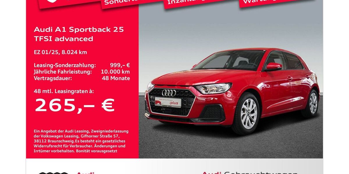 Audi A1 8.024 km 22.250 &euro; Bremen 28207