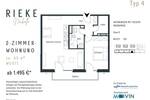 Etagenwohnung Berlin Neukölln - 2 Zimmer, 62 m&sup2;, 1.375&euro; | Angebot:26867060