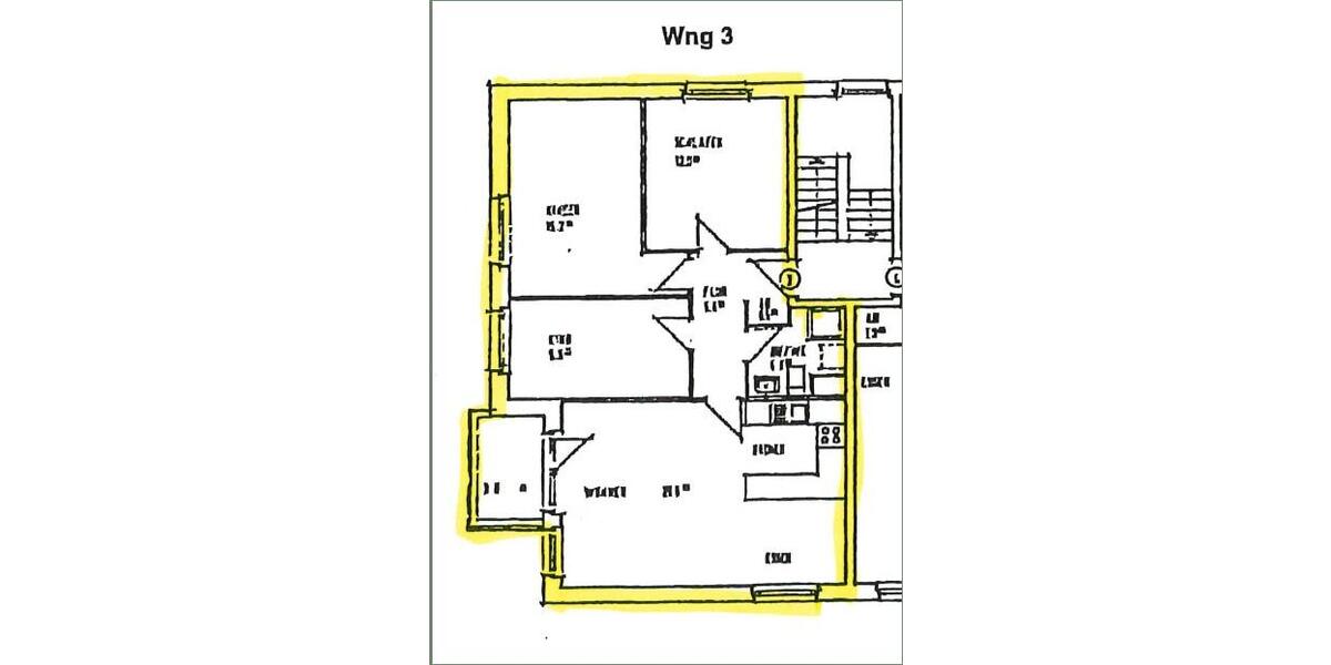 Etagenwohnung Heiligenhafen - 3.5 Zimmer, 80 m&sup2;, 830&euro; | Angebot:26591913
