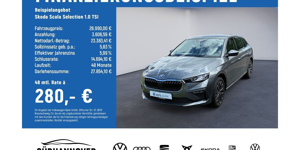 Skoda Scala 10.050 km 26.990 &euro; Göttingen 37079