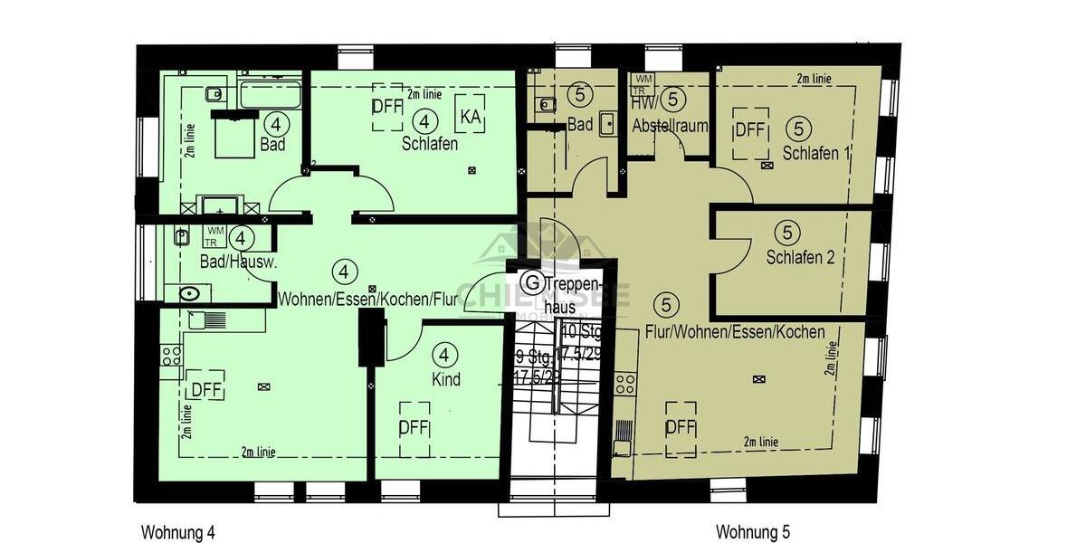 Kernsanierte 3-Zimmer Wohnung in Altenmarkt an der Alz 3 zimmer