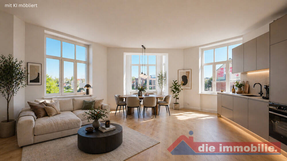 Etagenwohnung Magdeburg / Stadtfeld West Stadtfeld West - 2 Zimmer, 65 m&sup2;, 460&euro; | Angebot:26364098