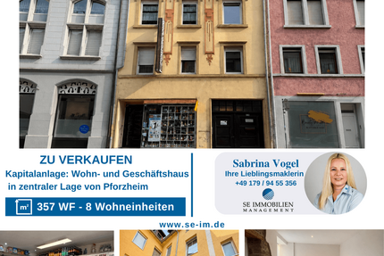 Haus Pforzheim Weststadt - 15 Zimmer, 357 m&sup2;, 595.000&euro; | Angebot:26766234