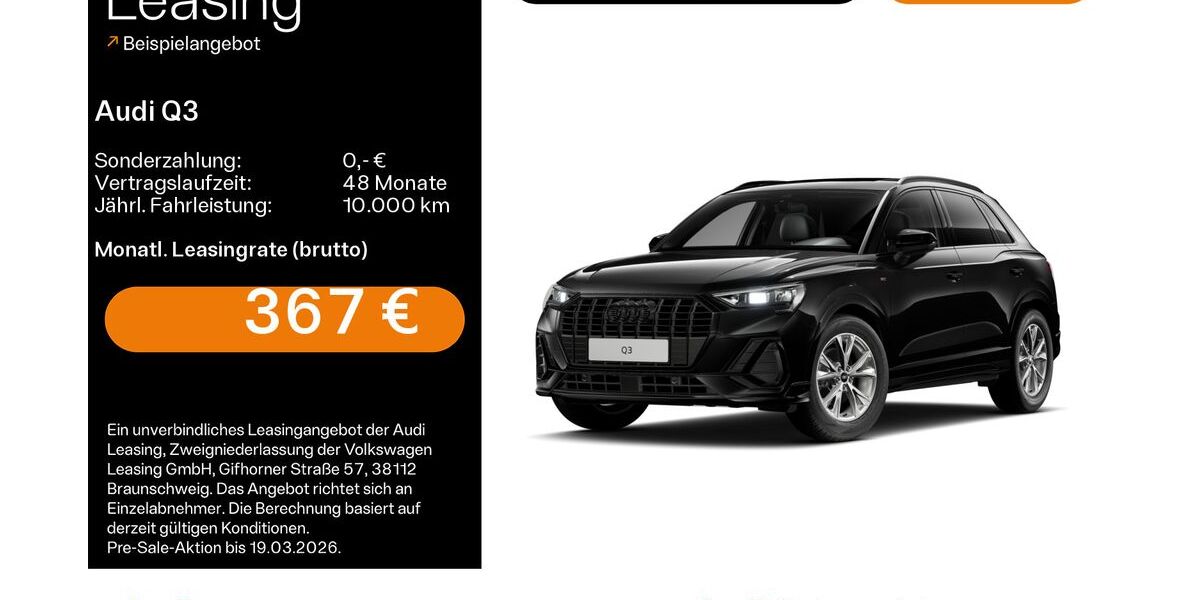 Audi Q3 15.118 km 39.880 &euro; Hofheim 65719
