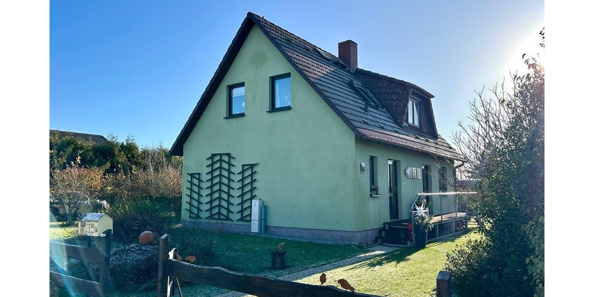 HORN IMMOBILIEN ++ charmantes Einfamilienhaus mit schönem Grundstück in Göritz bei Prenzlau - Einfamilienhaus Göritz | Angebot:27119866