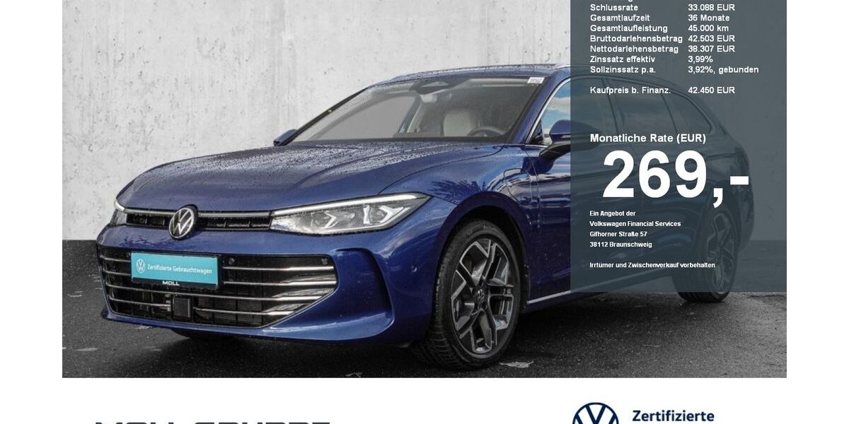 VW Passat 17.784 km 41.980 &euro; Düsseldorf 40474