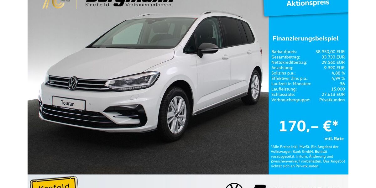VW Touran 9.500 km 38.450 &euro; Krefeld 47803