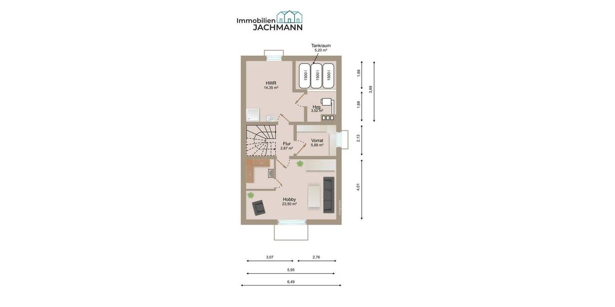 Doppelhaushälfte Bogen - 5 Zimmer, 172 m&sup2;, 440.000&euro; | Angebot:26805436