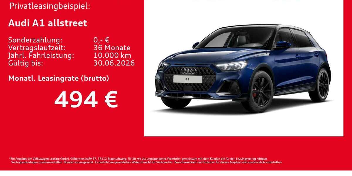Audi A1 1.890 km 35.960 &euro; Hamburg 20537