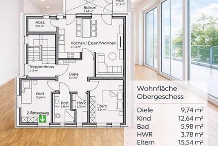 Wohnung Geldern - 3 Zimmer, 88 m&sup2;, 1.140&euro; | Angebot:26374116