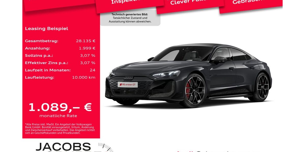 Audi RS e-tron GT 5.651 km 125.850 &euro; Mönchengladbach 41066