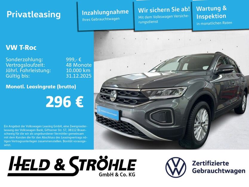 VW T-Roc 6.600 km 28.610 € Neu-Ulm 89231