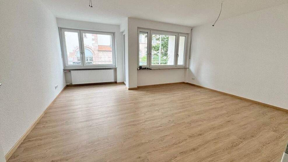 Nähe Wöhrder Wiese ! Erstbezug n. Renovierung 3-ZW, 88 m², 2 Balkone, Laminat, ABR, Hochparterre 3 zimmer