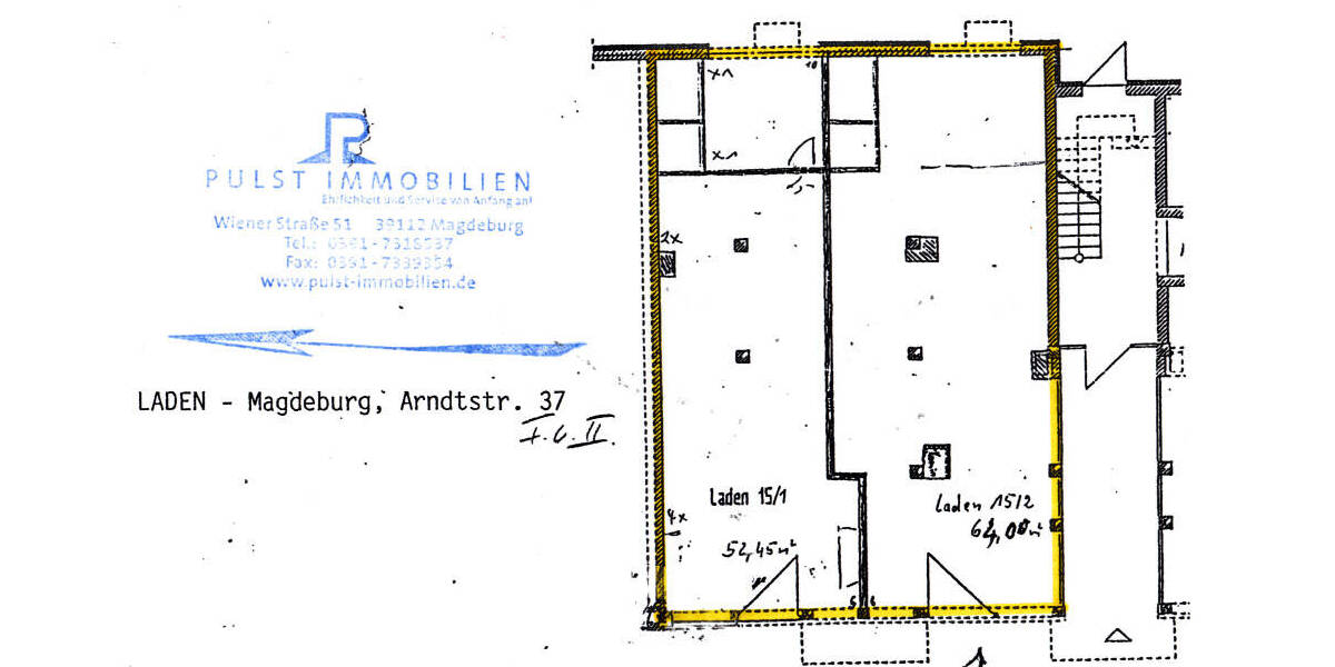 Gewerbeobjekt Magdeburg Stadtfeld Ost - 149.000&euro; | Angebot:25667774