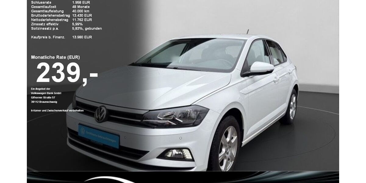 VW Polo 43.676 km 13.980 &euro; Sigmaringen 72488