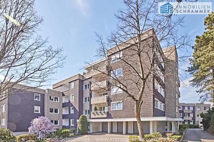 BESTLAGE MIT BLICK INS GRÜNE - KOMFORTABLE Wohnung MIT G-WC, BALKON, LOGGIA, AUFZUG UND TIEFGARAGE