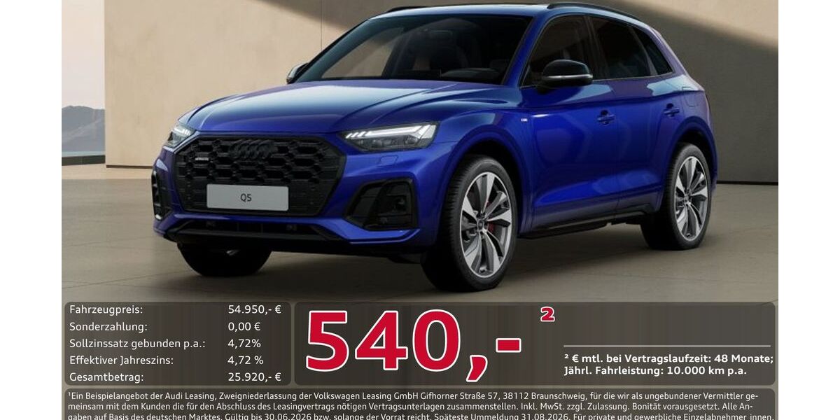 Audi Q5 12.875 km 54.950 &euro; Ingolstadt 85057