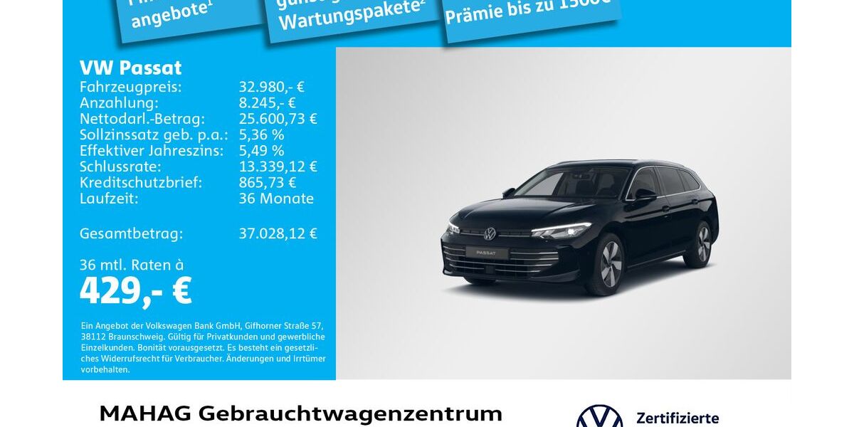 VW Passat 13.133 km 32.980 &euro; München 80935