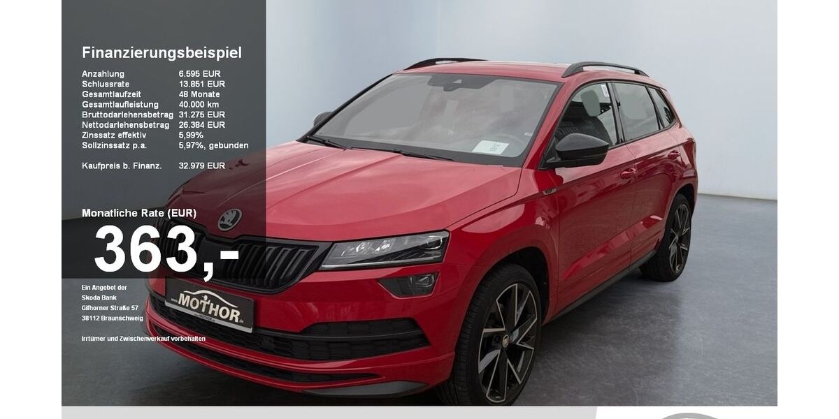 Skoda Karoq 35.670 km 28.536 &euro; Brandenburg 14770