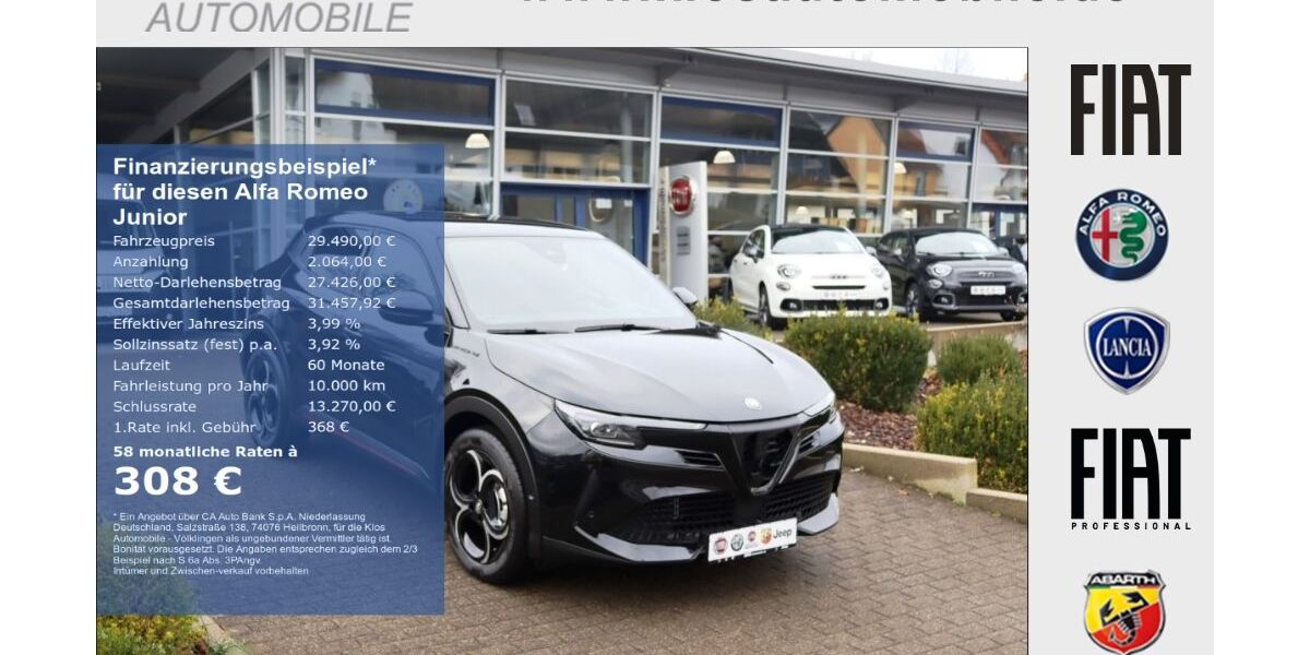 Alfa Romeo Junior 12.200 km 29.490 &euro; Völklingen 66333