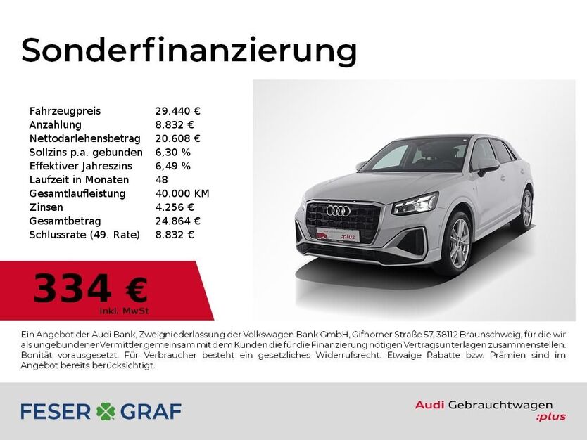 Audi Q2 11.950 km 29.440 € Nürnberg 90411