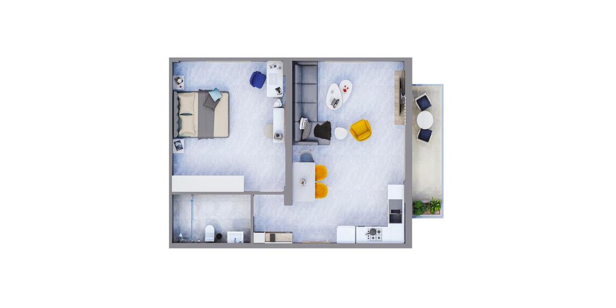 Terrassenwohnung München Altstadt-Lehel - 1 Zimmer, 45 m&sup2;, 109.000&euro; | Angebot:26385722