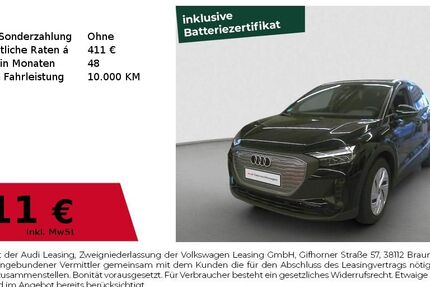 Audi Q4 e-tron 14.850 km 41.450 &euro; Erlangen 91058
