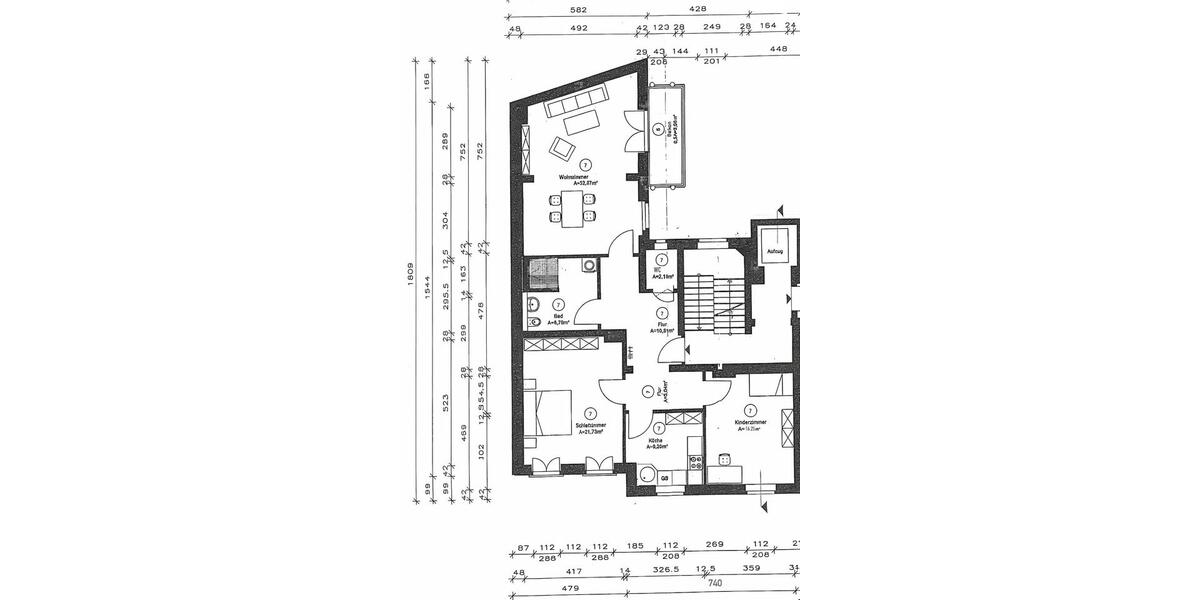 Etagenwohnung Magdeburg Alte Neustadt - 3 Zimmer, 109 m&sup2;, 269.000&euro; | Angebot:27083834