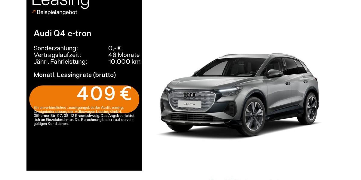 Audi Q4 e-tron 3.802 km 40.690 &euro; Coburg 96450
