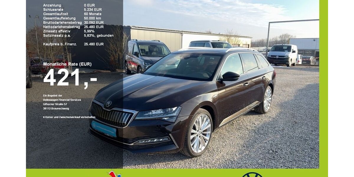 Skoda Superb 58.521 km 25.480 &euro; Mainburg 84048