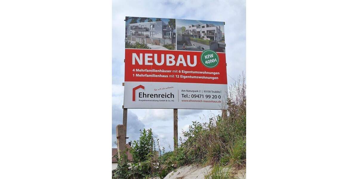 Herrliche neue Räumlichkeiten - Eigentumswohnungen in 92507 Nabburg, KfW 40 NH 2 zimmer