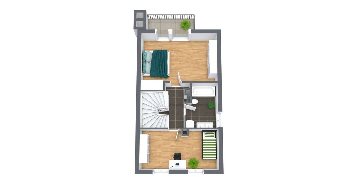 Reihenendhaus Regensburg Konradsiedlung-Wutzlhofen - 5 Zimmer, 115 m&sup2;, 499.000&euro; | Angebot:25702591