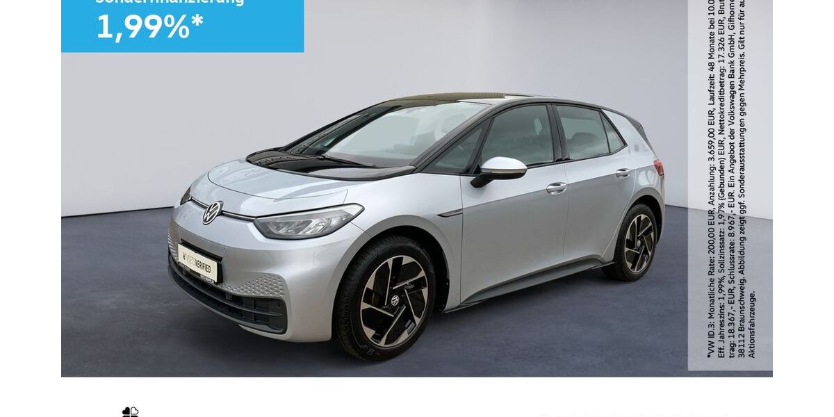 VW ID.3 39.150 km 23.990 € Braunschweig 38114