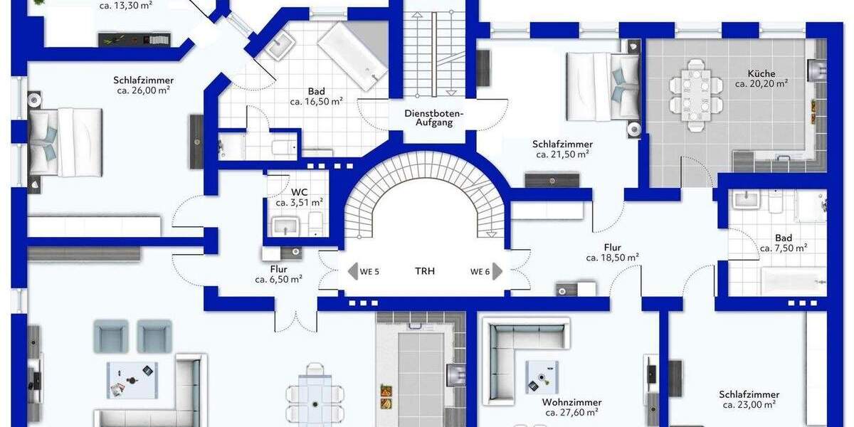 Gewerbeobjekt Schwedt Zentrum - 2 Zimmer, 850.000&euro; | Angebot:25801835