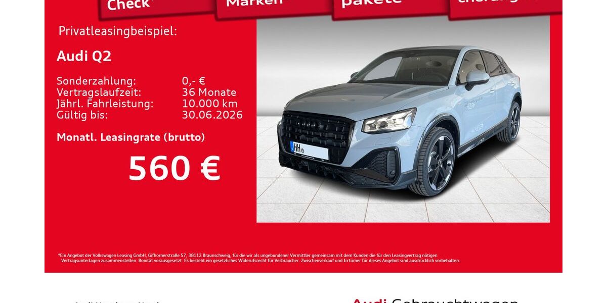 Audi Q2 1.890 km 39.990 &euro; Hamburg 22419