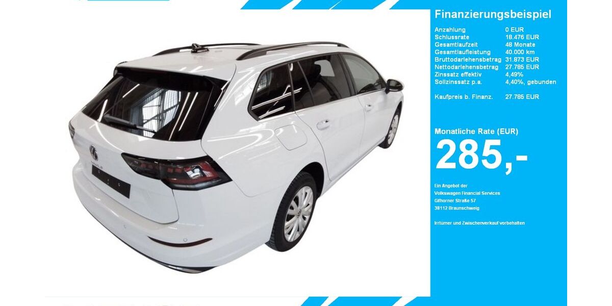 VW Golf 13.503 km 27.785 &euro; Gütersloh 33334