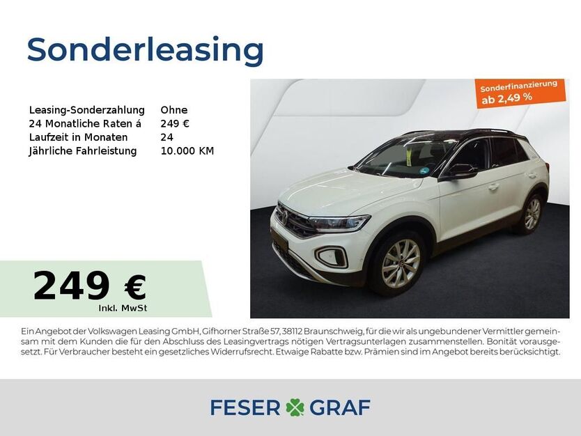 VW T-Roc 22.352 km 29.950 € Fürth 90763
