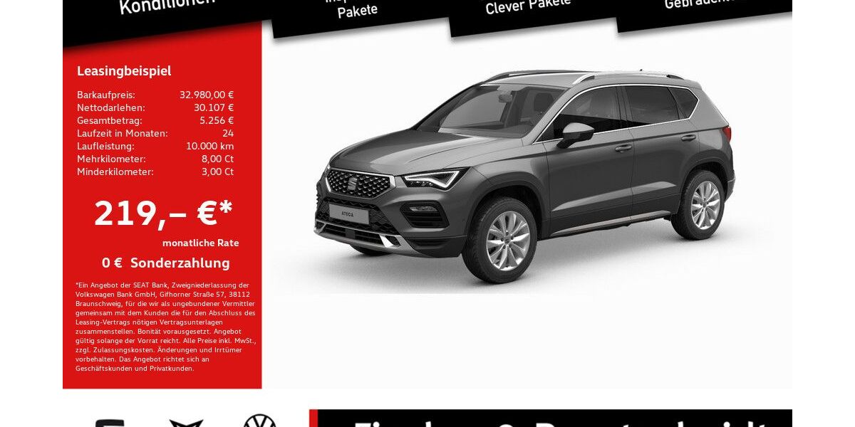 Seat Ateca 8.896 km 32.980 &euro; Lohmar 53797