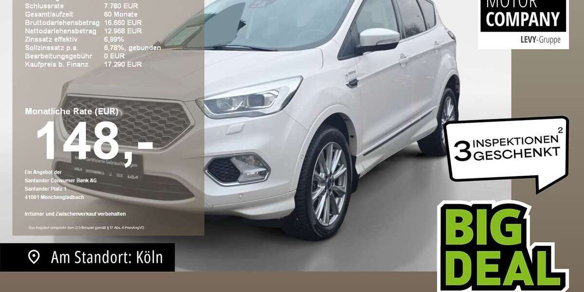 Ford Kuga 95.480 km 17.290 &euro; Köln 50968