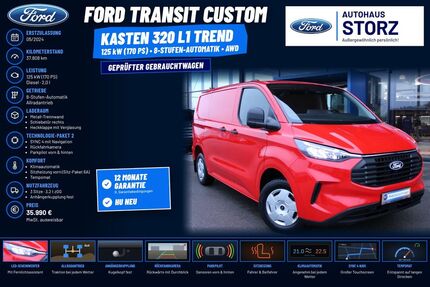 Ford Transit Custom 37.808 km 37.990 &euro; Villingen-Schwenningen 78052