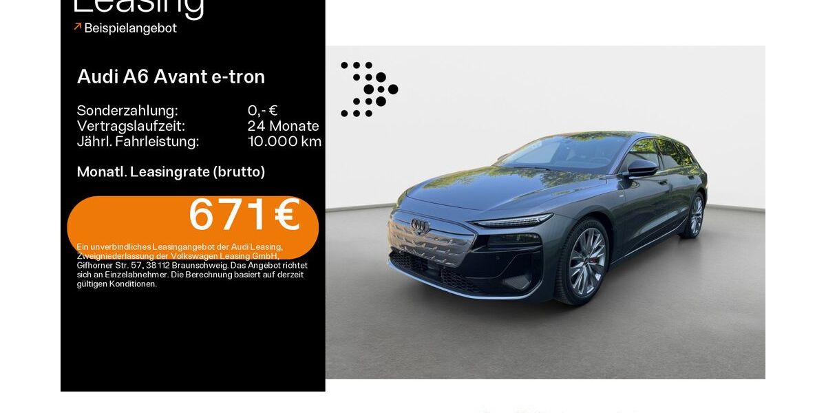 Audi A6 e-tron 13.900 km 73.999 &euro; Linsengericht 63589