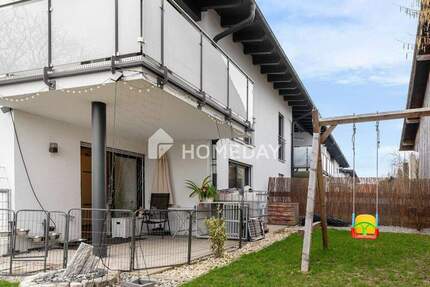 Modernes 3-Zi.-Wohnen mit EBK, Garten, Terrasse, Garage, Stellplatz & separatem Eingang - bezugsfrei 3 zimmer